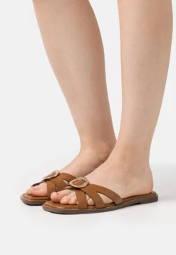 St Tropez Round Trim- Sandalias Planas - Tan