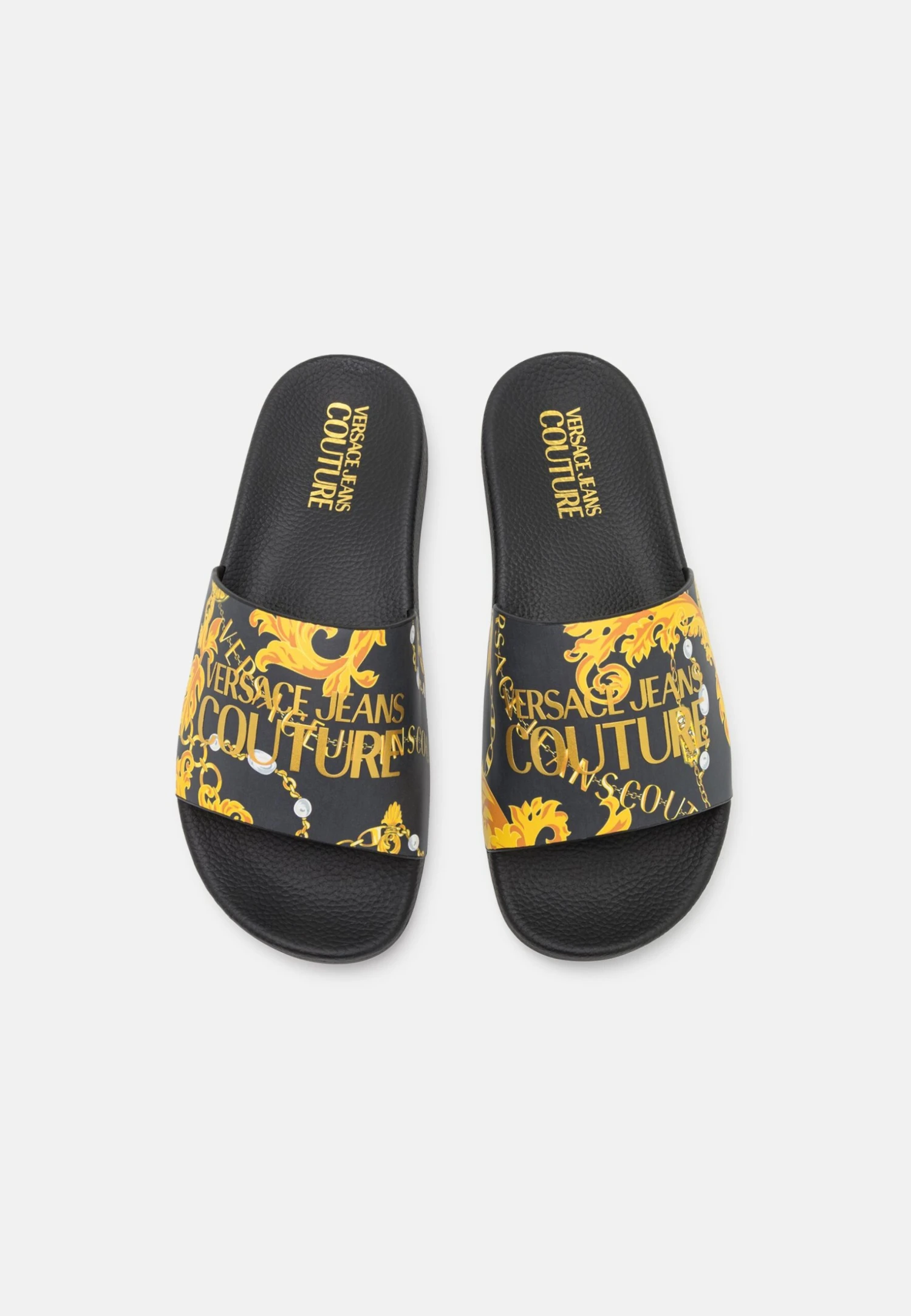 Sandalias Planas - Black/Gold 7 Sandalias Planas - Black/Gold - Imagen 7