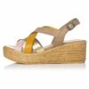 Sandalias Con Plataforma - Brown