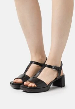 Gabor Comfort Sandalias Con Plataforma - Schwarz