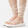 Raid Alya - Sandalias Con Plataforma - White