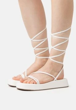 Raid Alya - Sandalias Con Plataforma - White