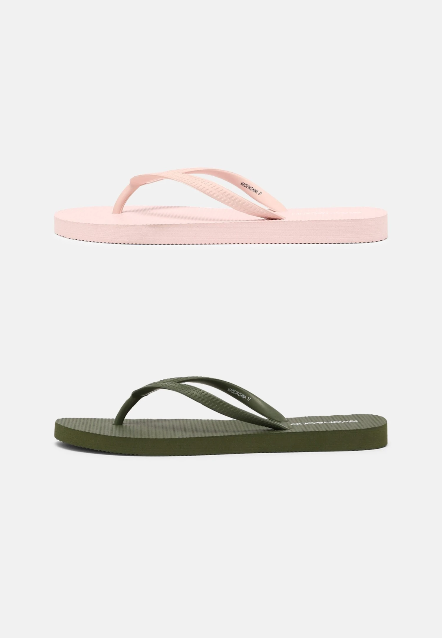 Even&Odd 2 Pack - Chanclas De Dedo - Khaki/Pink 2 Even&Odd 2 Pack - Chanclas De Dedo - Khaki/Pink - Imagen 2