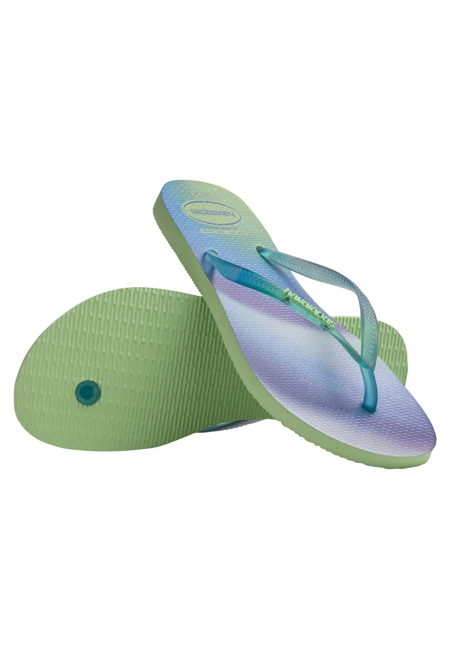 Havaianas Slim Rainbow - Chanclas De Dedo - Citronella 4 Havaianas Slim Rainbow - Chanclas De Dedo - Citronella - Imagen 4