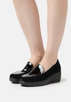 Geox Ilde - Zapatos De Plataforma - Black