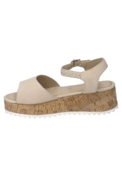 Gerry Weber Barletta 05 - Sandalias De Cuña - Beige