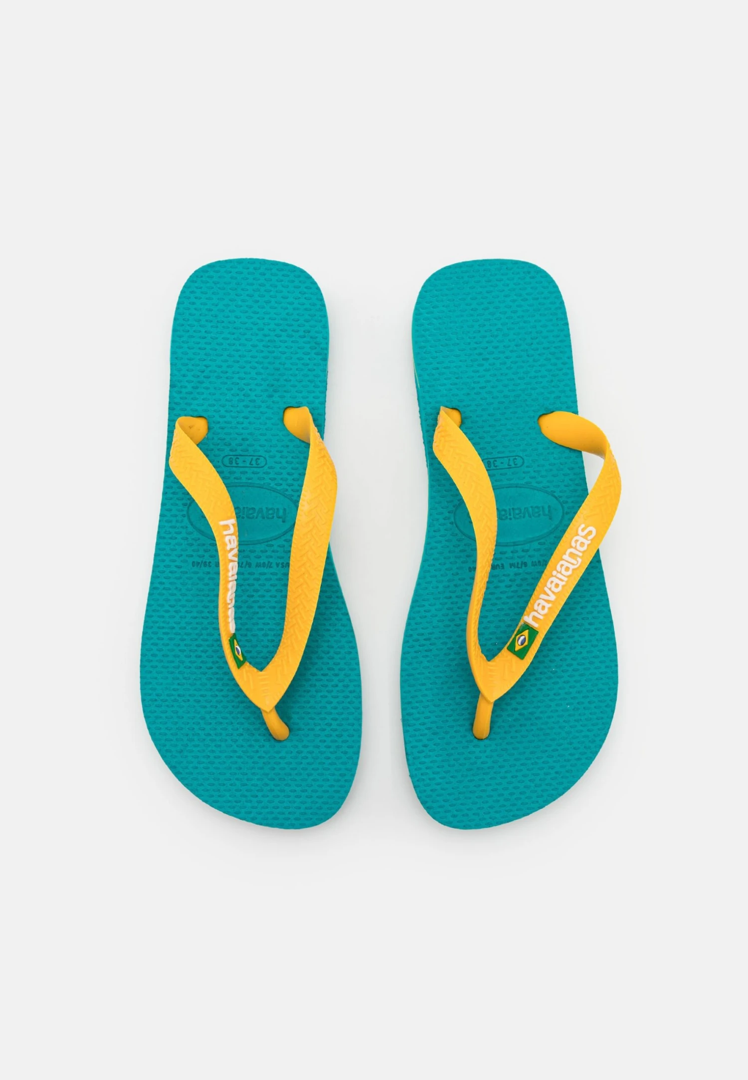 Havaianas Flip Flop Brasil Logo - Chanclas De Dedo - Vibe Green 4 Havaianas Flip Flop Brasil Logo - Chanclas De Dedo - Vibe Green - Imagen 4
