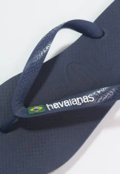 Havaianas Flip Flop Brasil Logo - Chanclas De Dedo - Navy Blue -Outlet Havaianas Tienda ce4f9cd9f5c7457c8853a9108e7b3a1c