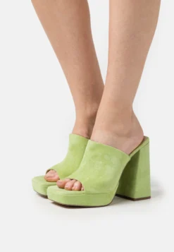 FREE PEOPLE Margo Mule - Sandalias - Green