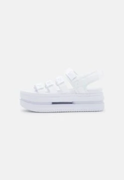 Nike Sportswear Icon Classic - Sandalias Con Plataforma - White/Pure Platinum