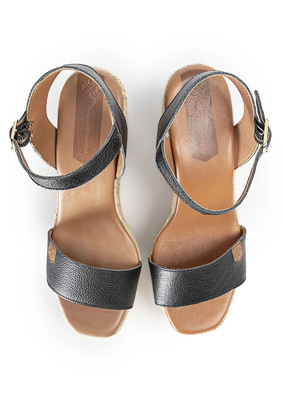 Kuta- Sandalias De Cuña - Black 3 Kuta- Sandalias De Cuña - Black - Imagen 3