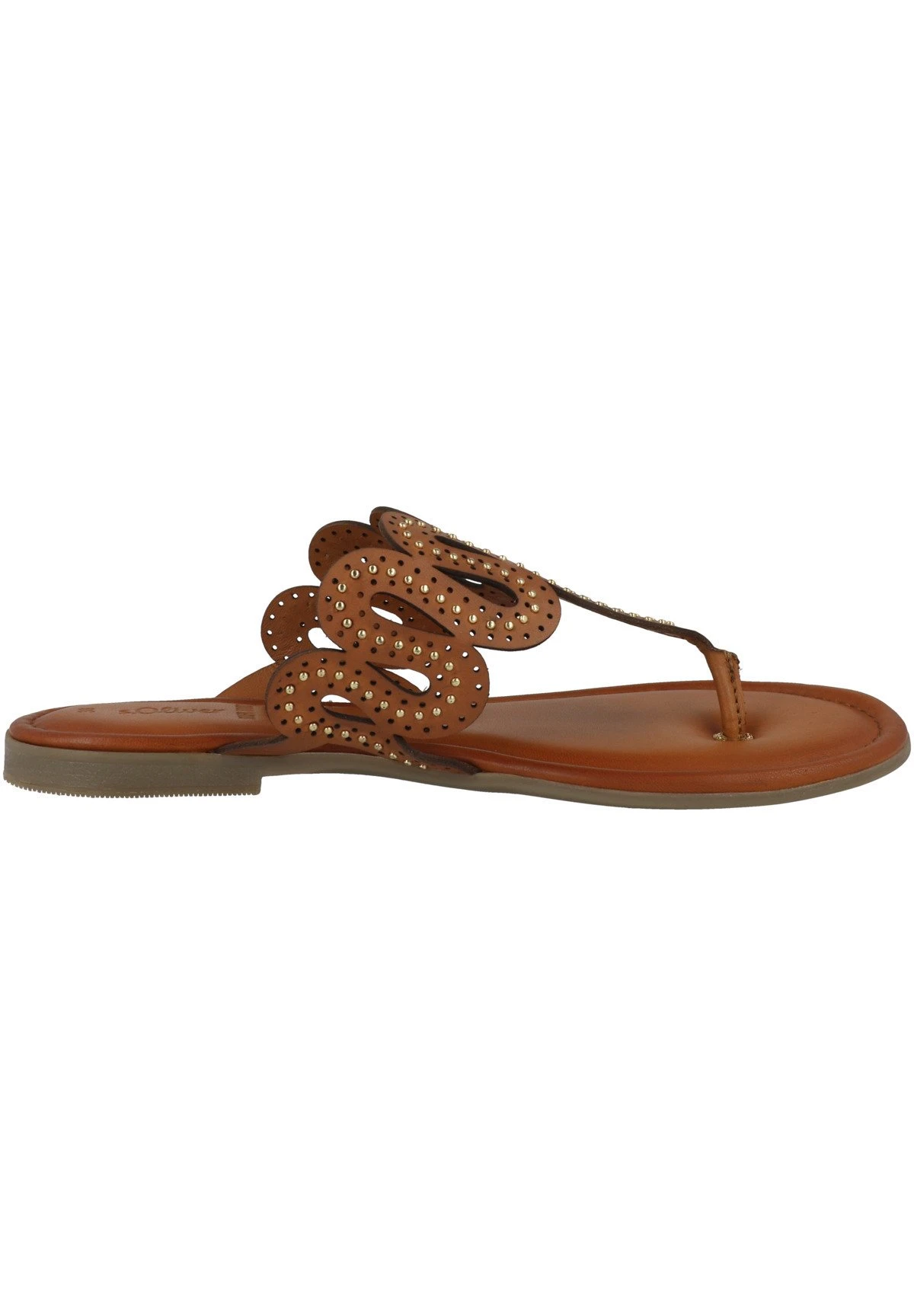 S.Oliver Sandalias Planas - Cognac 5 S.Oliver Sandalias Planas - Cognac - Imagen 5