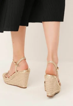 Next Forever Comfort Plait - Sandalias De Cuña - Gold -Outlet Havaianas Tienda d6fbe4b4d7714e96a41d9d0321119910