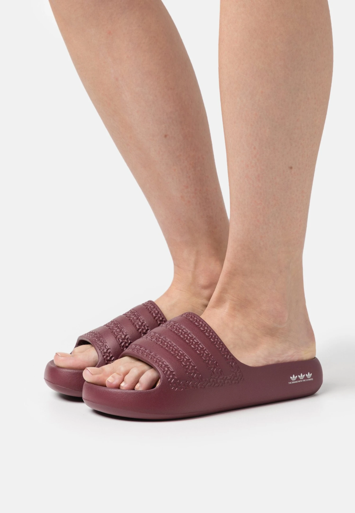 Adidas Originals Adilette Ayoon W - Chanclas De Baño - Shadow Red/White 1 Adidas Originals Adilette Ayoon W - Chanclas De Baño - Shadow Red/White