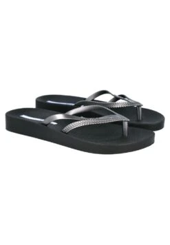 Ipanema Bossa Soft - Chanclas De Dedo - Black/Silver -Outlet Havaianas Tienda d8599d6ff9e44b66850ed3514512f9c1