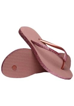 Havaianas Slim Sparkle Ii Crocus - Chanclas De Dedo - Rose Golden Blush -Outlet Havaianas Tienda da49f9b6c6c248498eb8fb5e35065b8a