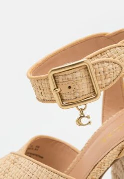 Coach Nelly- Sandalias Con Plataforma - Natural -Outlet Havaianas Tienda e13eb2987a9b43f3a2d629ef160a2a88