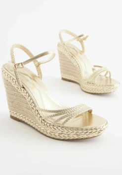 Next Forever Comfort Plait - Sandalias De Cuña - Gold -Outlet Havaianas Tienda e75ca904d02c4632901a623d934d993b