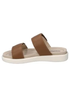 Albi- Sandalias Planas - Camel
