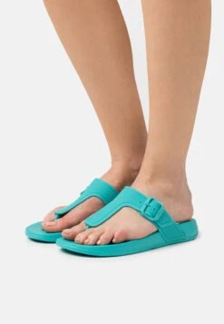 Fitflop Iqushion Adjustable Buckle - Sandalias De Dedo - Tahiti Blue