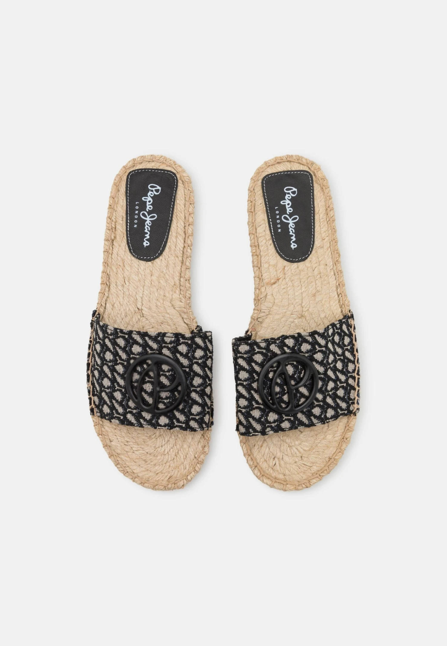 Pepe Jeans Siva Jacquard - Sandalias Planas - Black 6 Pepe Jeans Siva Jacquard - Sandalias Planas - Black - Imagen 6
