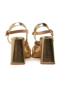 Sarah Cross Strap - Sandalias Con Plataforma - Gold -Outlet Havaianas Tienda f6e842ec8e564f178e43162eb5d2dc2f